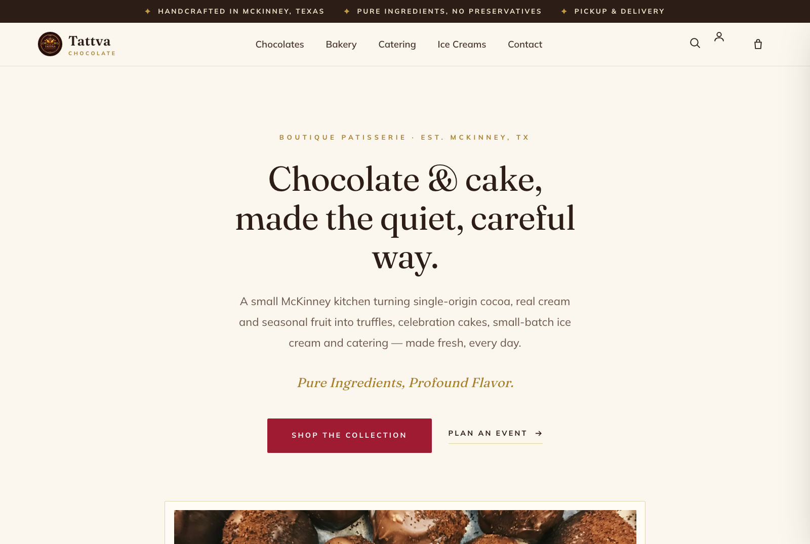 Design 4 — Boutique homepage